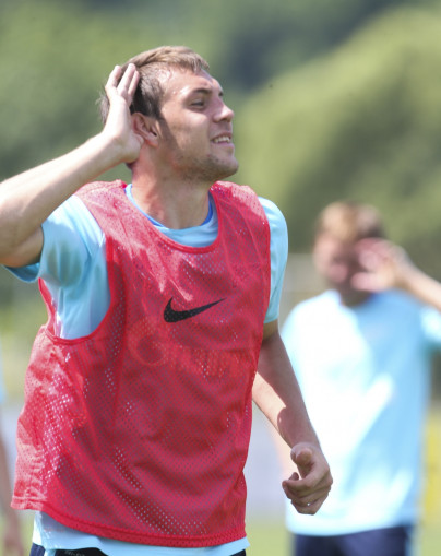 Сборы в Австрии: 5 июля, утренняя тренировка