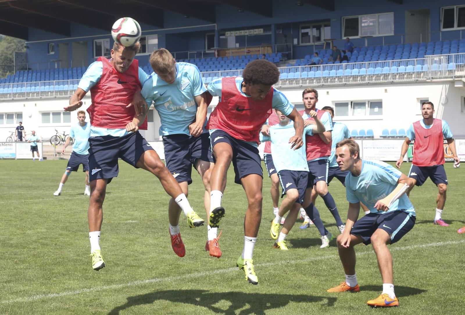 Сборы в Австрии: 5 июля, утренняя тренировка