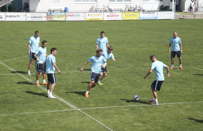 Сборы в Австрии: 5 июля, утренняя тренировка