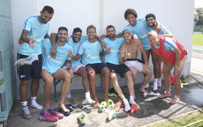 Сборы в Австрии: 5 июля, утренняя тренировка