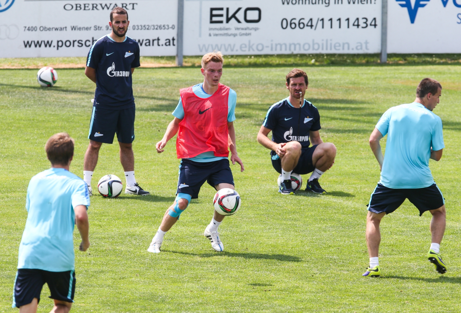 Сборы в Австрии: 6 июля, утренняя тренировка