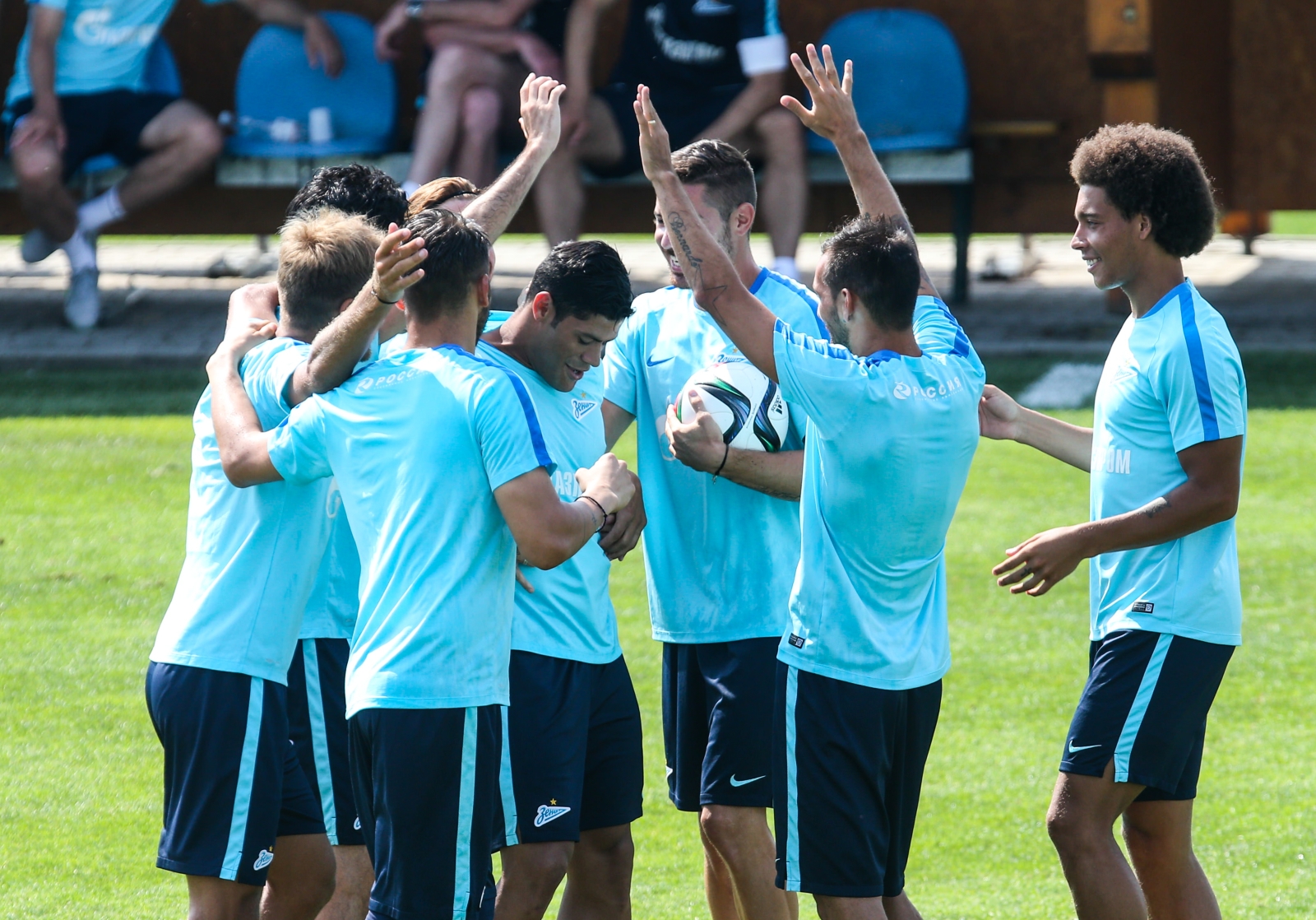 Сборы в Австрии: 6 июля, утренняя тренировка