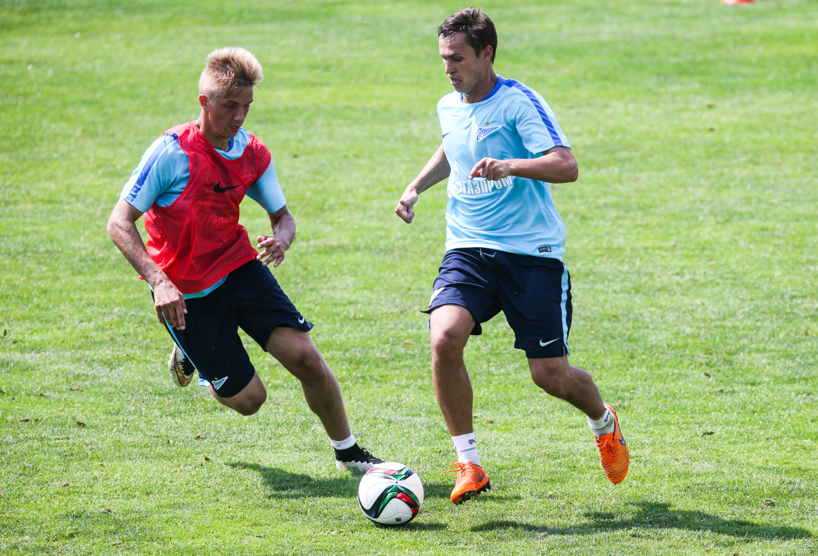 Сборы в Австрии: 6 июля, утренняя тренировка