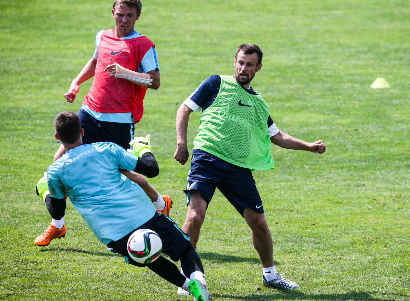 Сборы в Австрии: 6 июля, утренняя тренировка