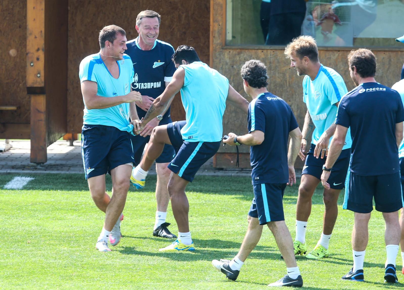 Сборы в Австрии: 6 июля, утренняя тренировка