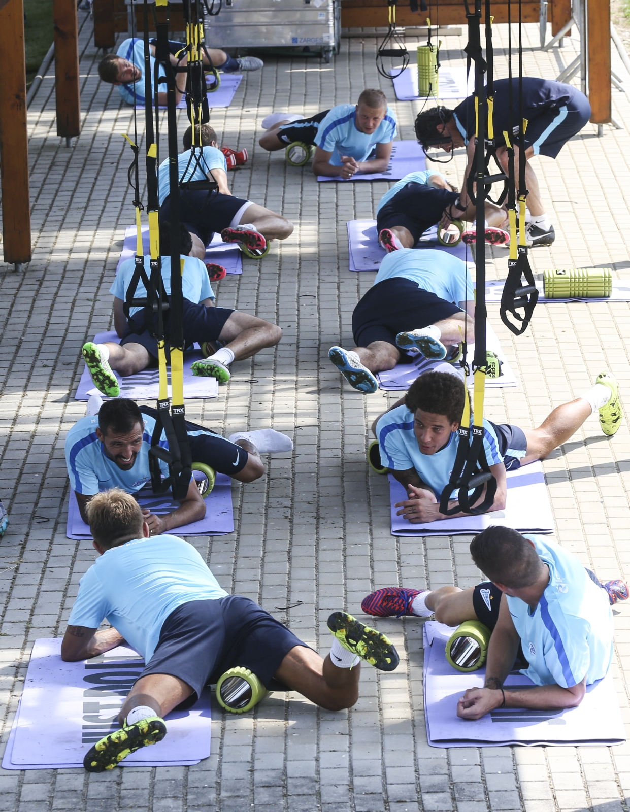 Сборы в Австрии: 6 июля, утренняя тренировка