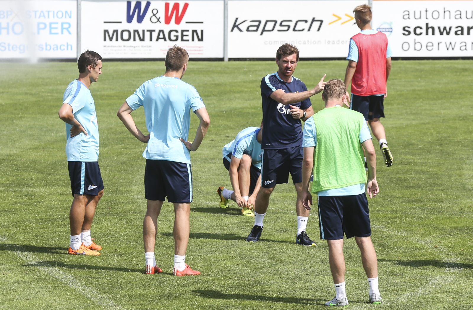 Сборы в Австрии: 6 июля, утренняя тренировка