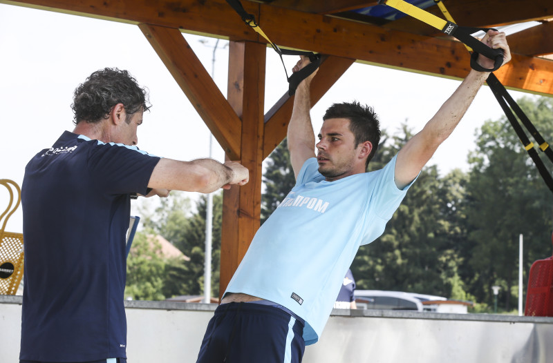 Сборы в Австрии: 6 июля, утренняя тренировка