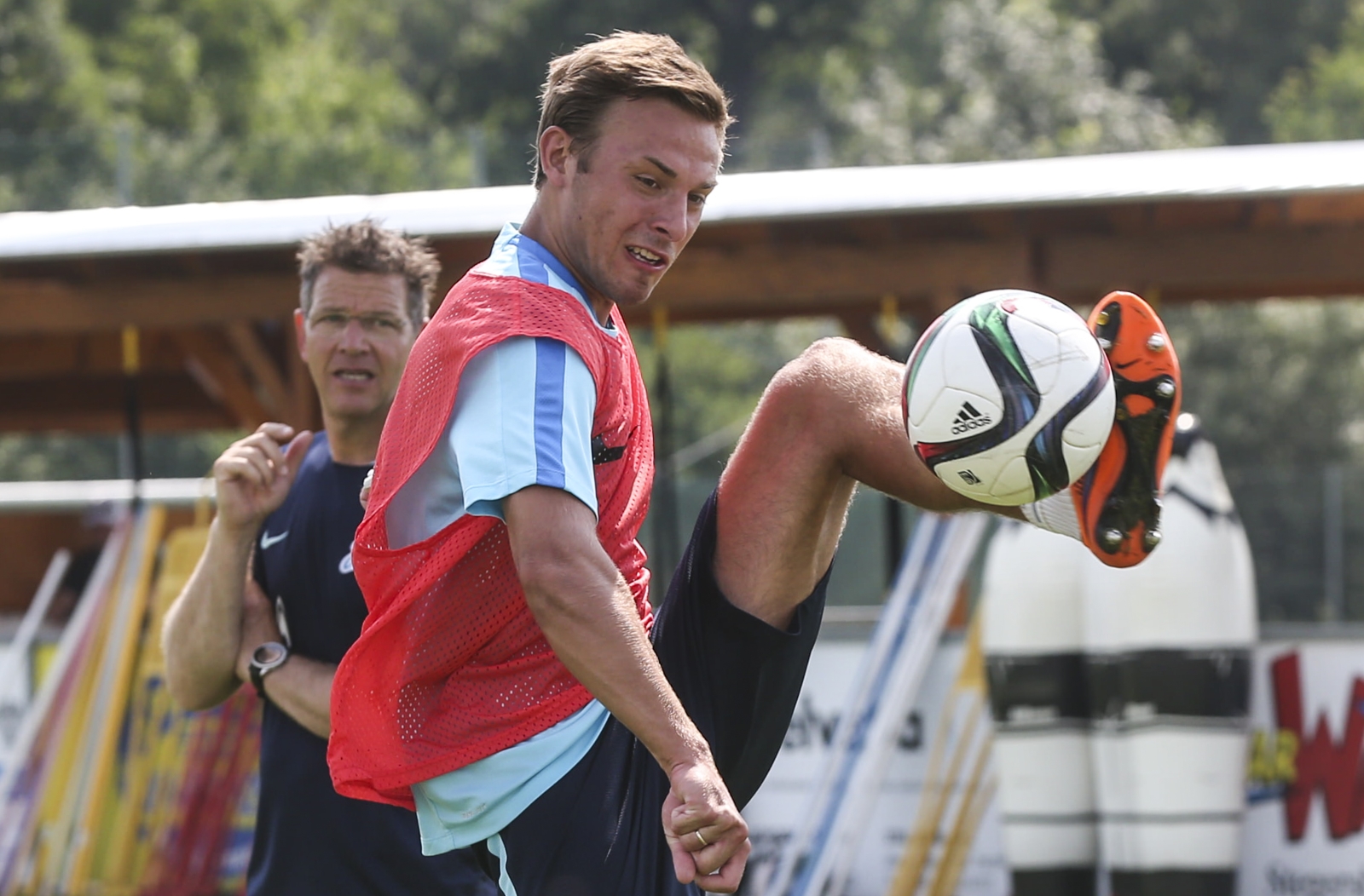 Сборы в Австрии: 6 июля, утренняя тренировка