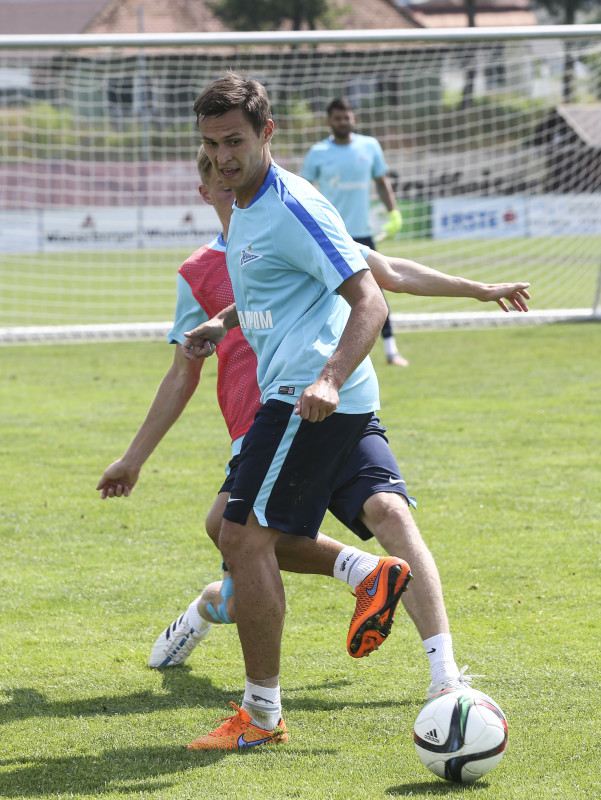 Сборы в Австрии: 6 июля, утренняя тренировка