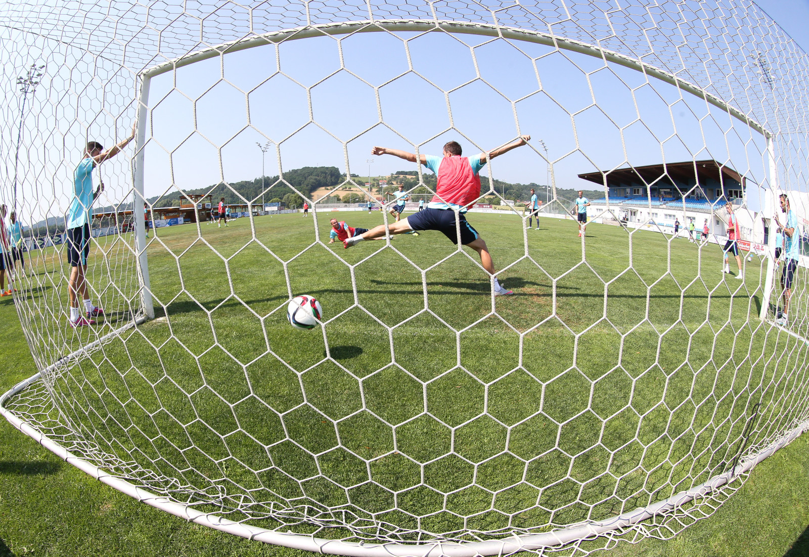 Сборы в Австрии: 2 июля, утренняя тренировка