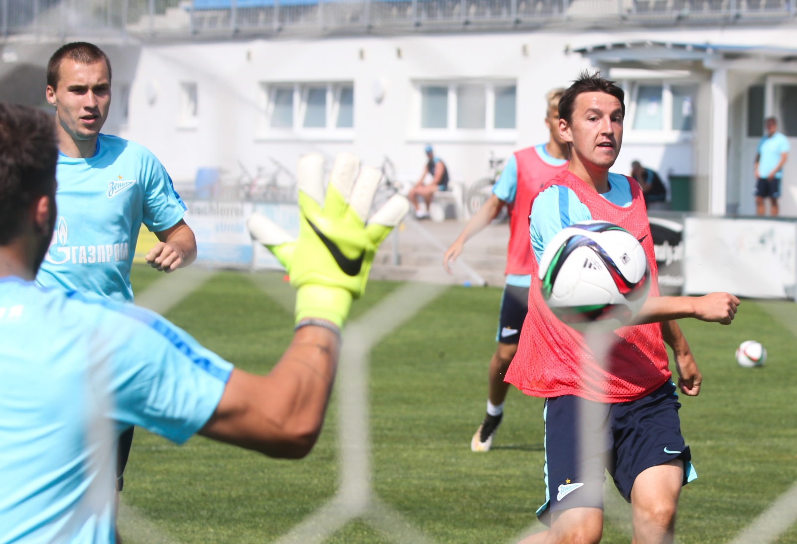 Сборы в Австрии: 2 июля, утренняя тренировка