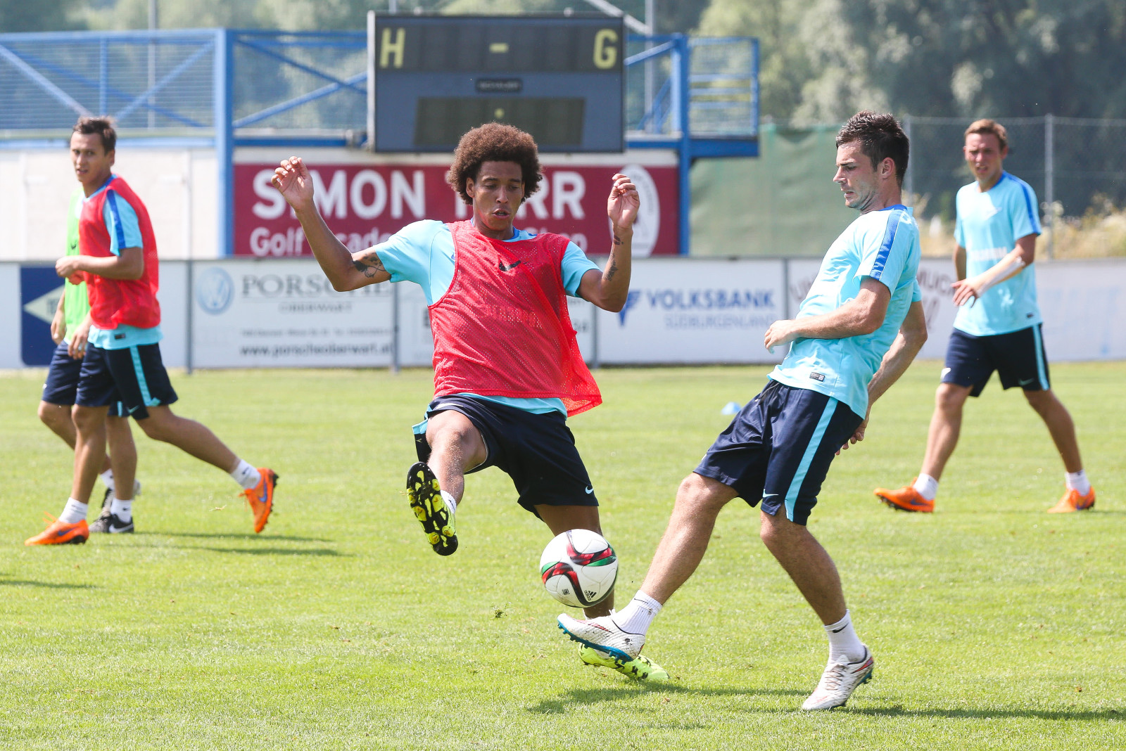 Сборы в Австрии: 2 июля, утренняя тренировка