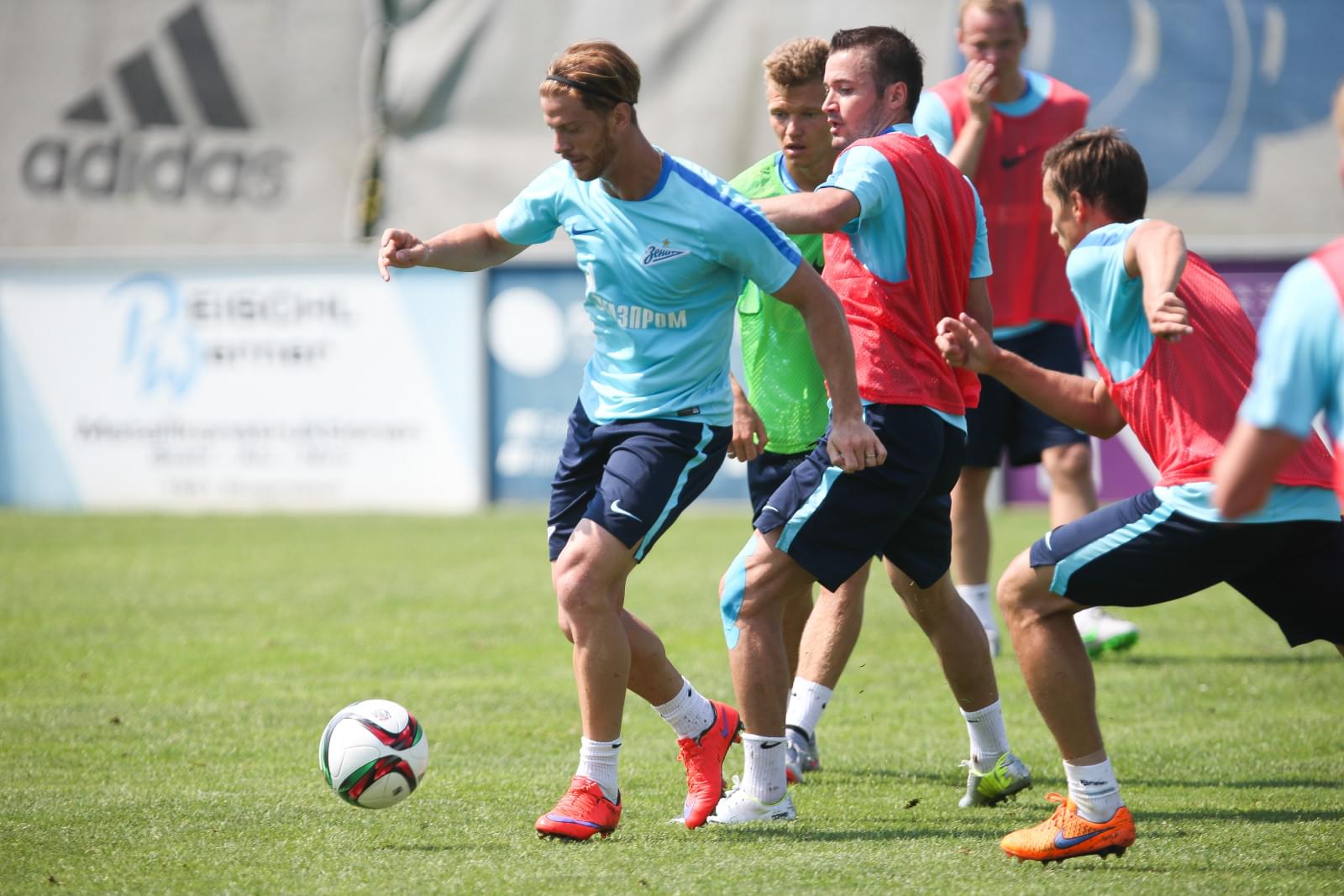 Сборы в Австрии: 2 июля, утренняя тренировка