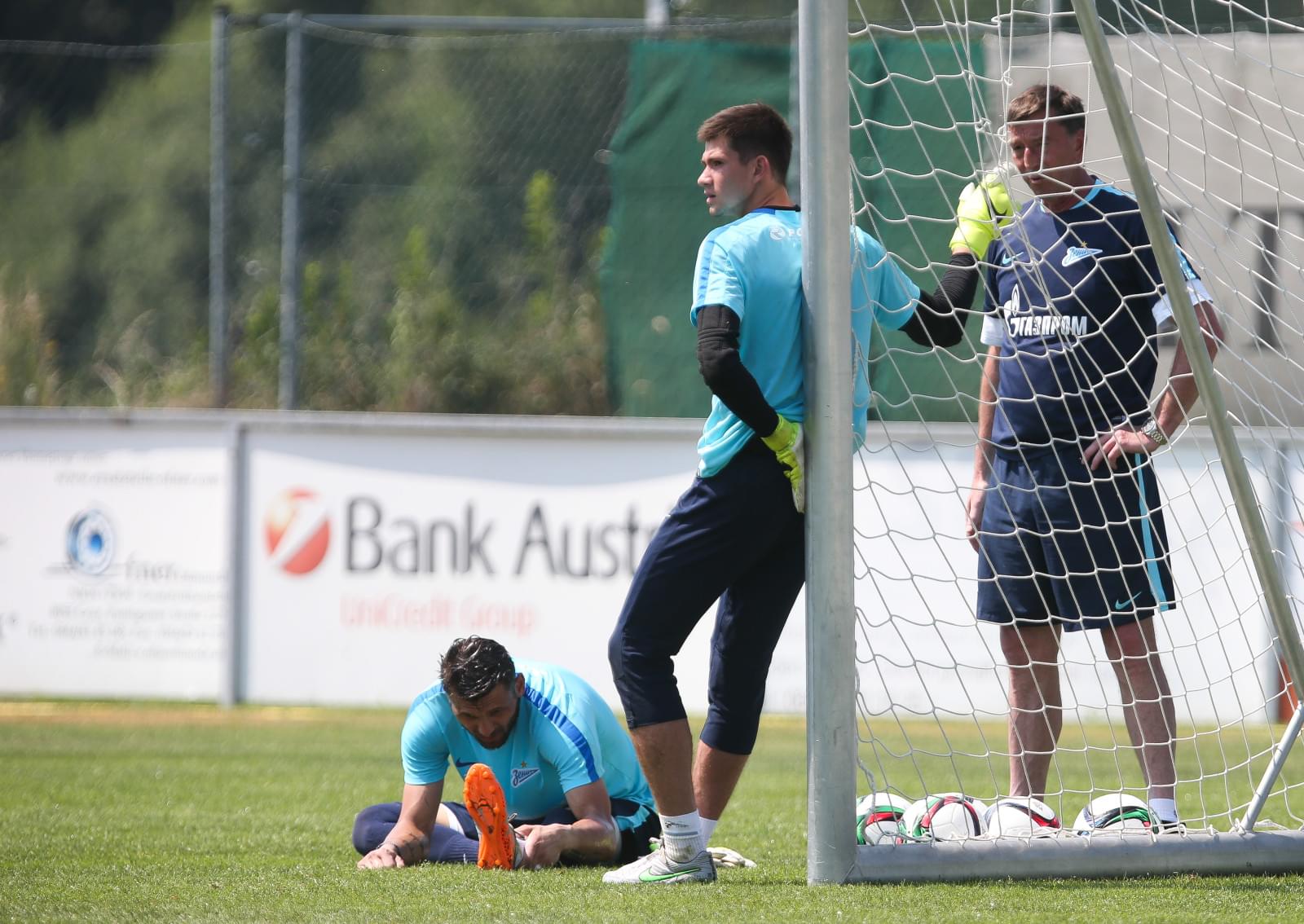 Сборы в Австрии: 2 июля, утренняя тренировка