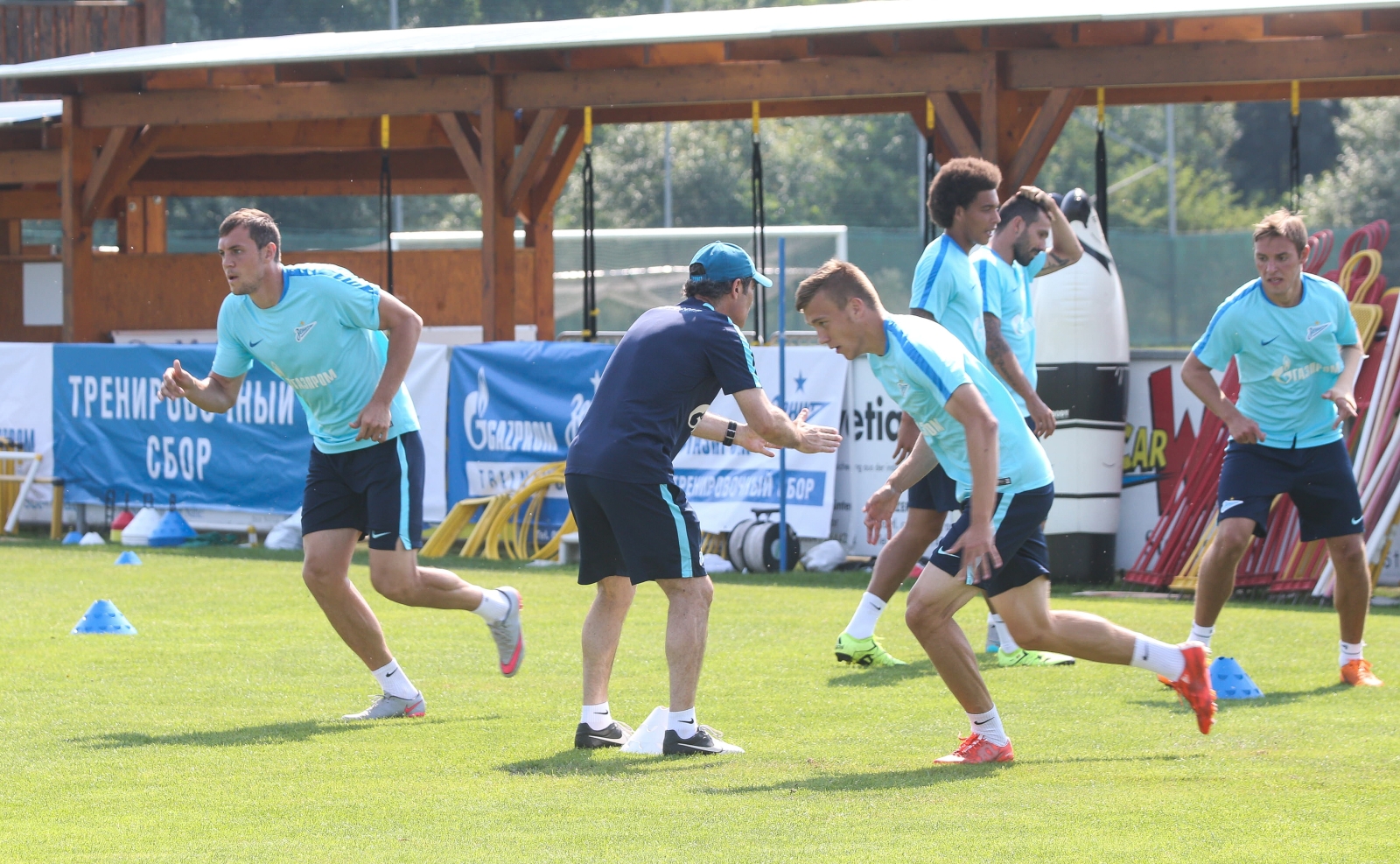 Сборы в Австрии: 2 июля, утренняя тренировка