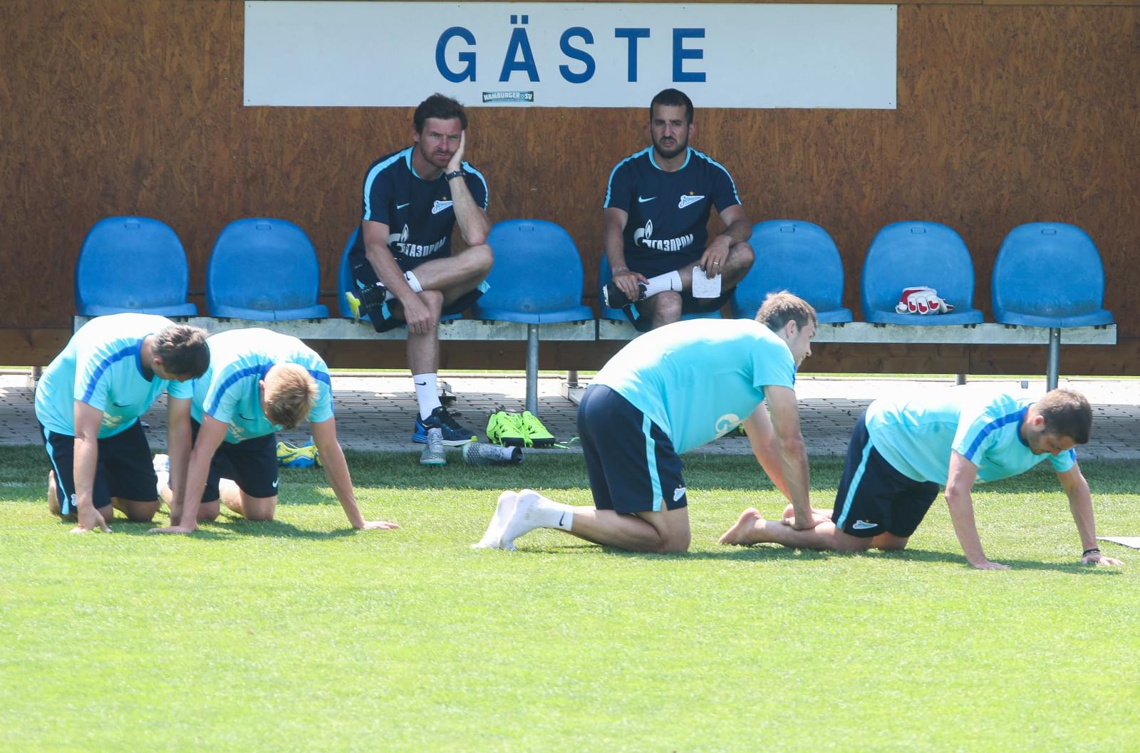 Сборы в Австрии: 2 июля, утренняя тренировка