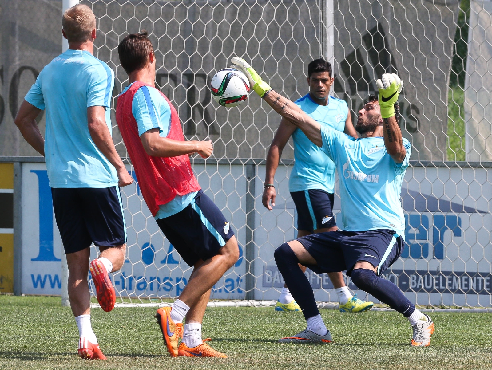 Сборы в Австрии: 2 июля, утренняя тренировка