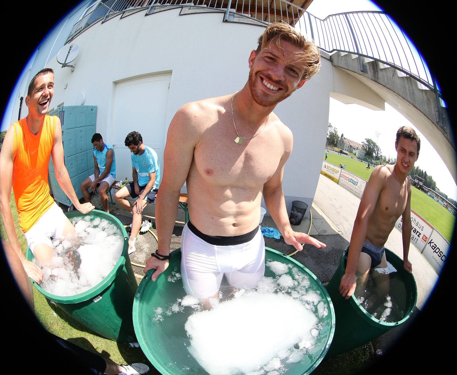 Сборы в Австрии: 2 июля, утренняя тренировка