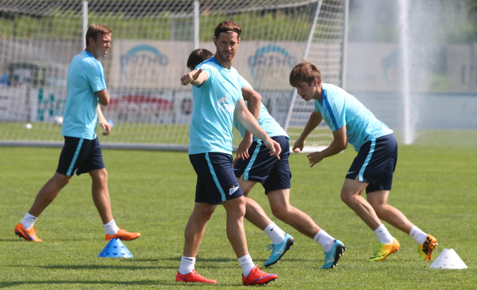 Сборы в Австрии: 2 июля, утренняя тренировка