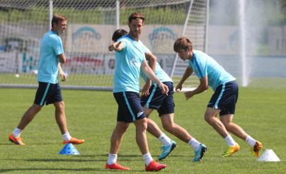 Сборы в Австрии: 2 июля, утренняя тренировка