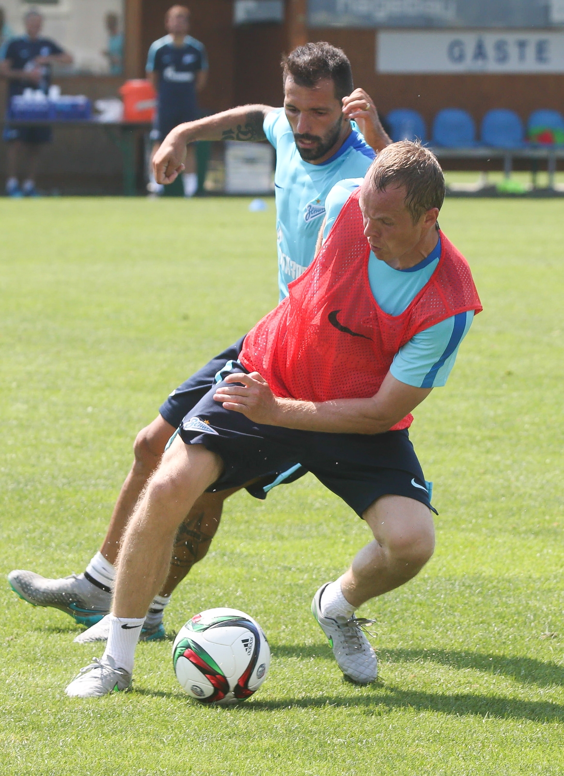 Сборы в Австрии: 2 июля, утренняя тренировка