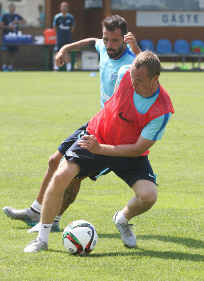 Сборы в Австрии: 2 июля, утренняя тренировка