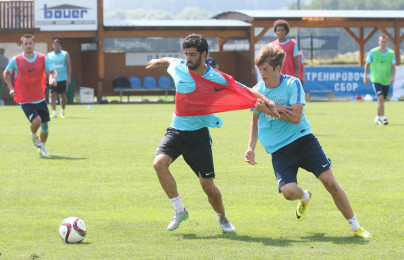 Сборы в Австрии: 2 июля, утренняя тренировка