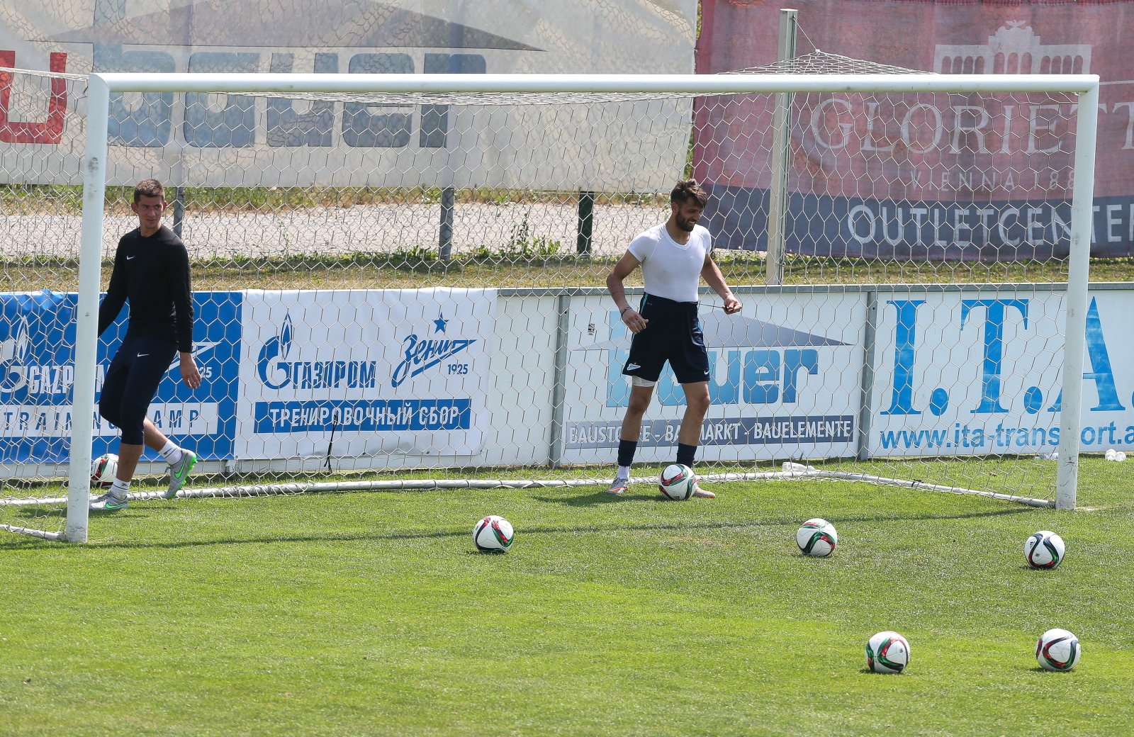 Сборы в Австрии: 2 июля, утренняя тренировка