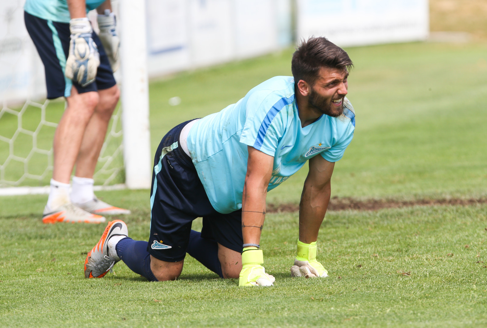 Сборы в Австрии: 8 июля, утренняя тренировка