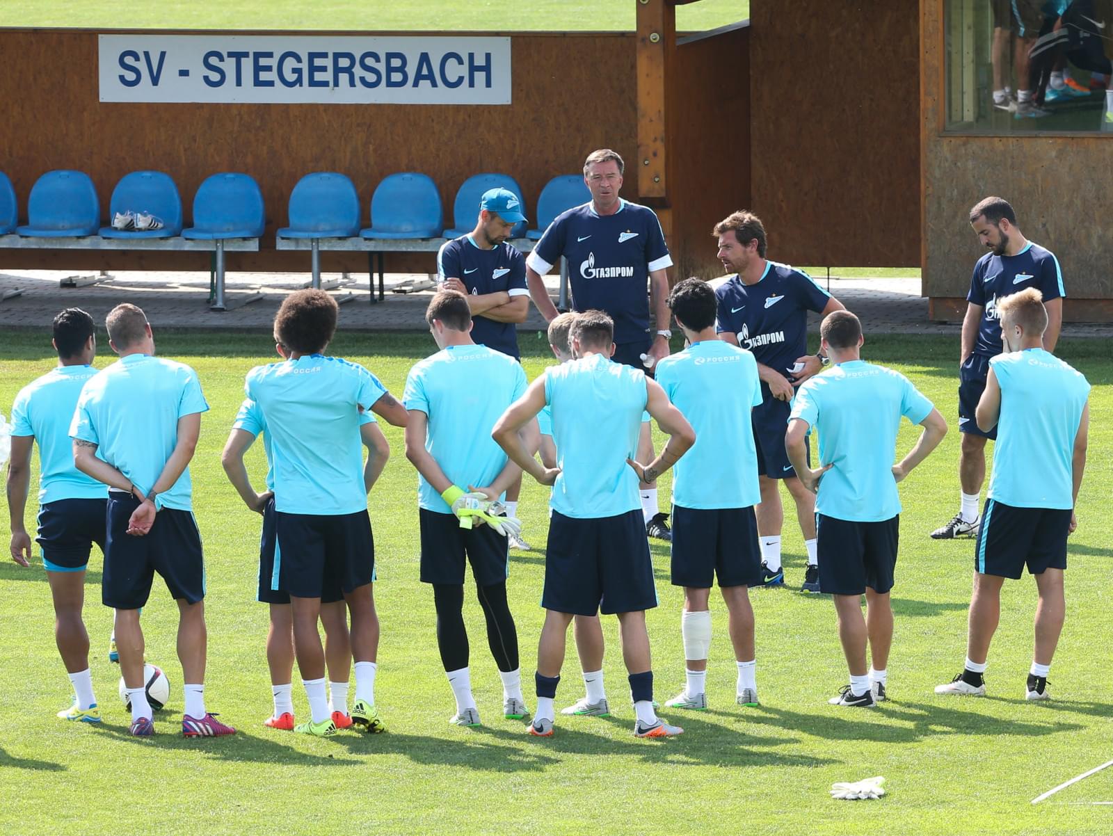 Сборы в Австрии: 8 июля, утренняя тренировка