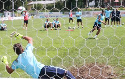 Сборы в Австрии: 8 июля, утренняя тренировка