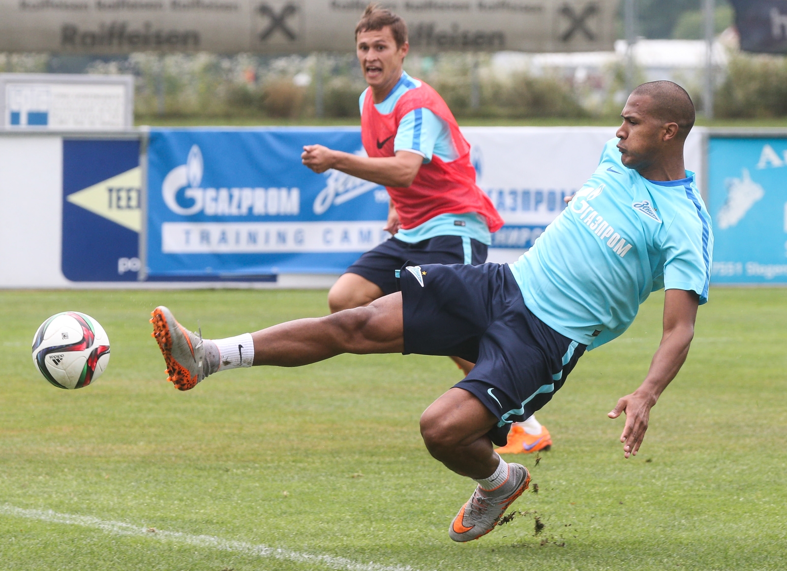 Сборы в Австрии: 9 июля, утренняя тренировка