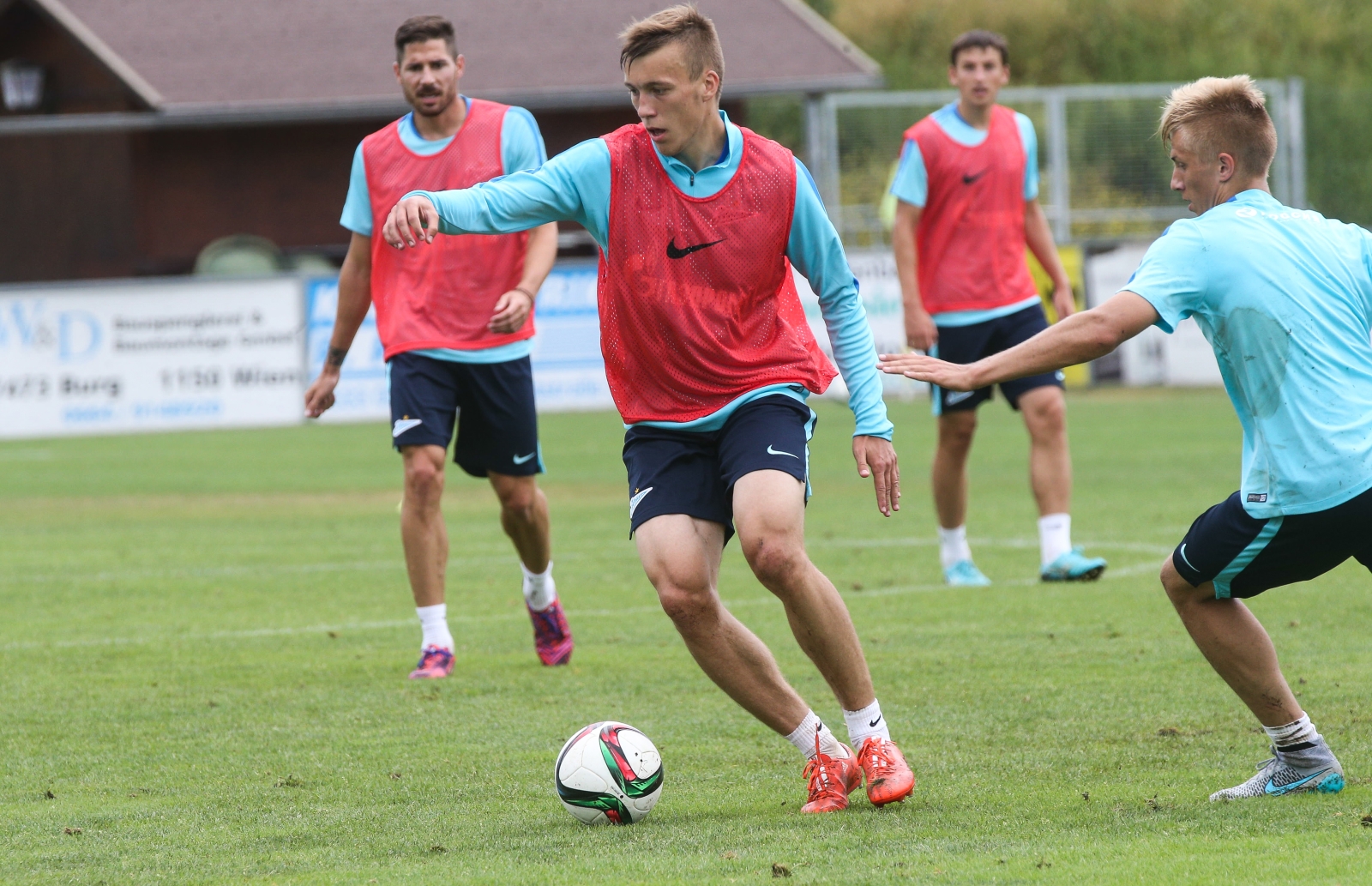 Сборы в Австрии: 9 июля, утренняя тренировка