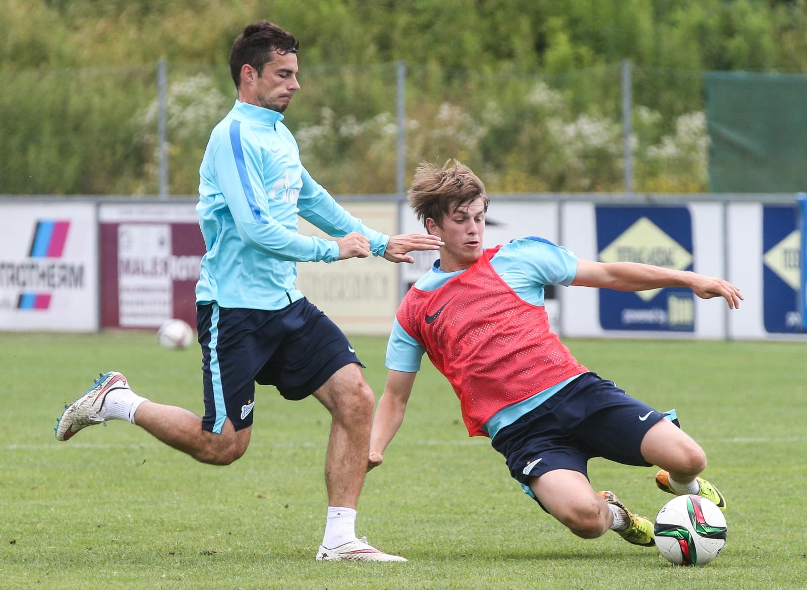 Сборы в Австрии: 9 июля, утренняя тренировка