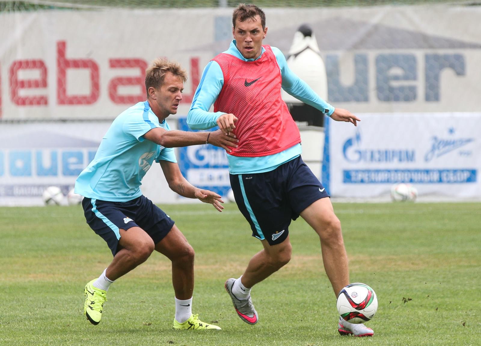 Сборы в Австрии: 9 июля, утренняя тренировка