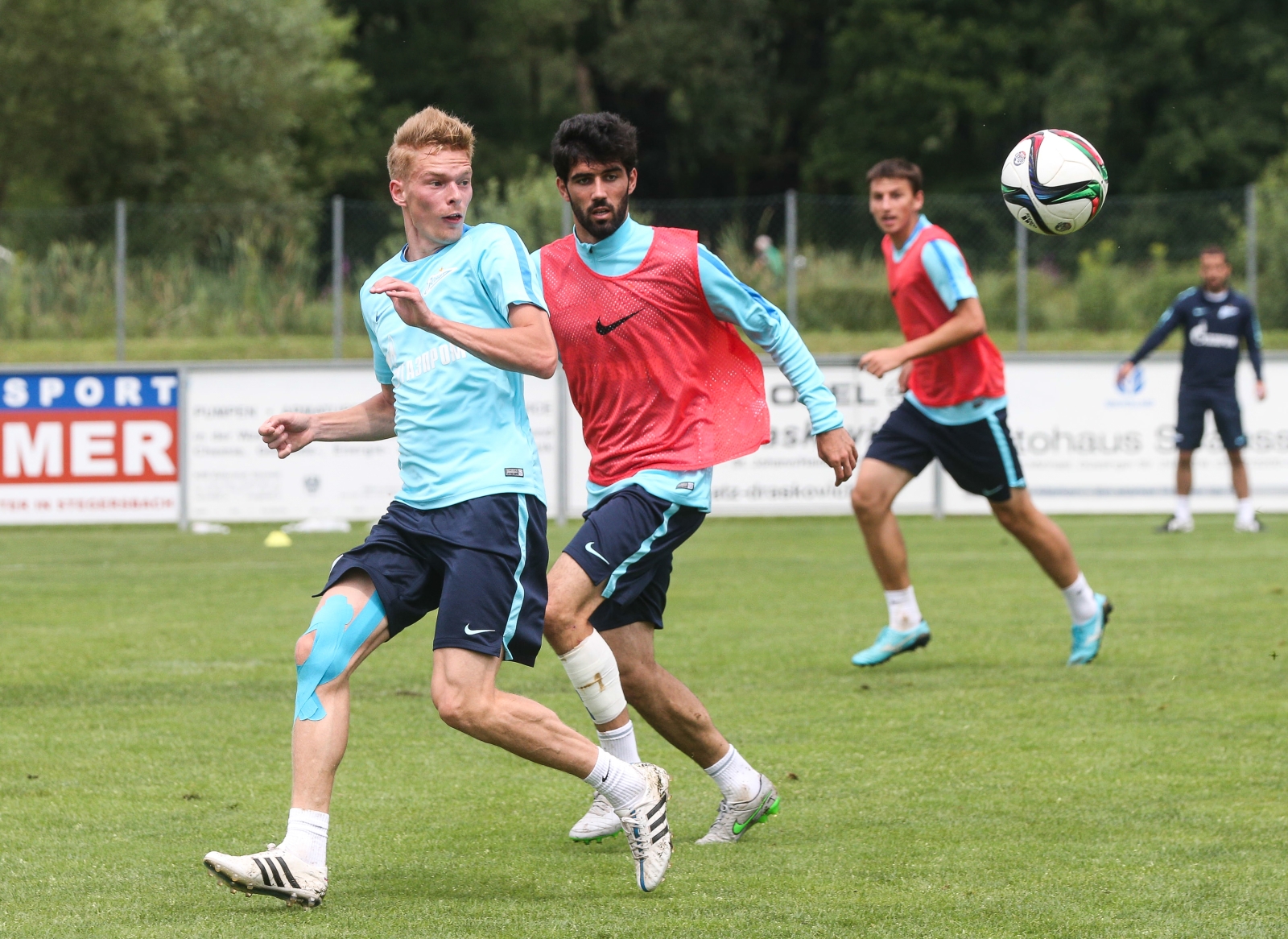 Сборы в Австрии: 9 июля, утренняя тренировка