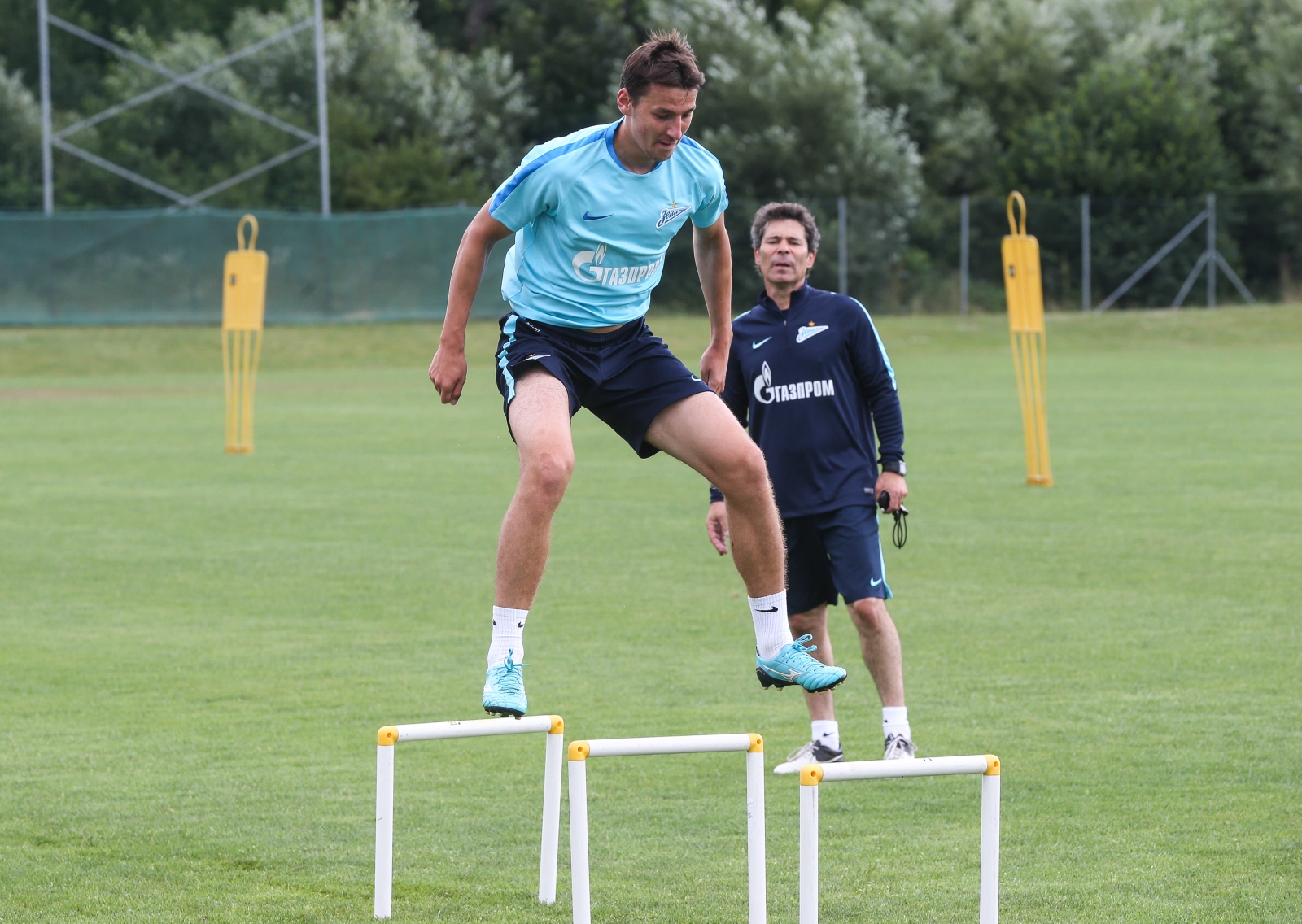 Сборы в Австрии: 9 июля, утренняя тренировка