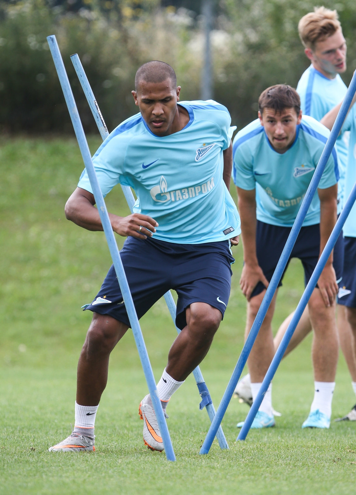 Сборы в Австрии: 9 июля, утренняя тренировка