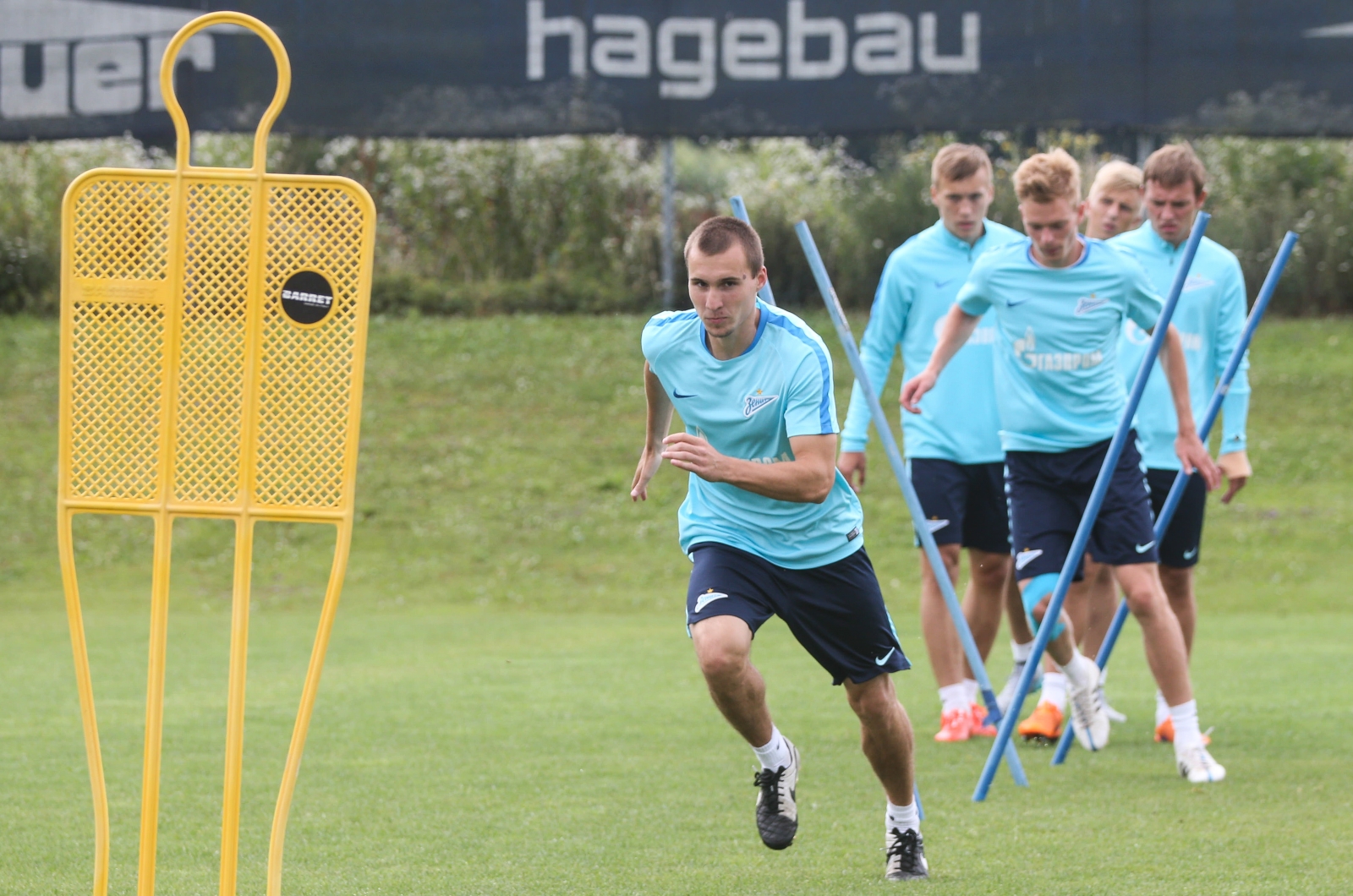 Сборы в Австрии: 9 июля, утренняя тренировка