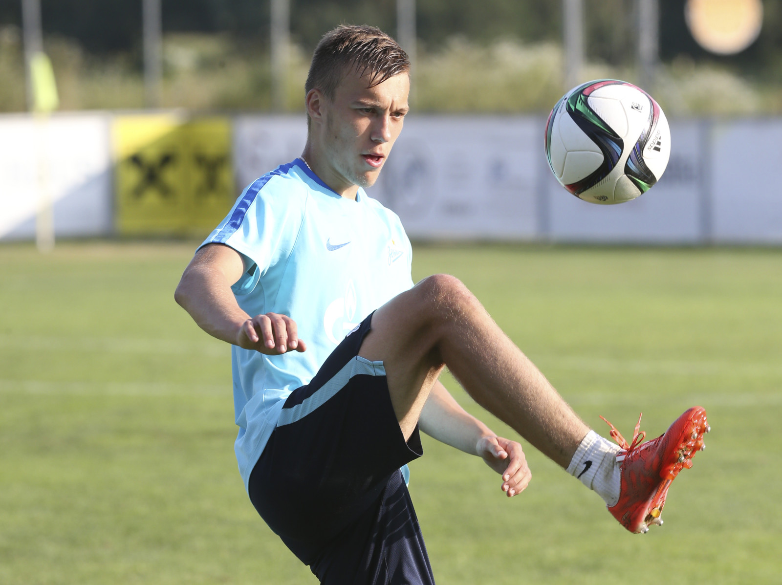 Сборы в Австрии: 2 июля, утренняя тренировка