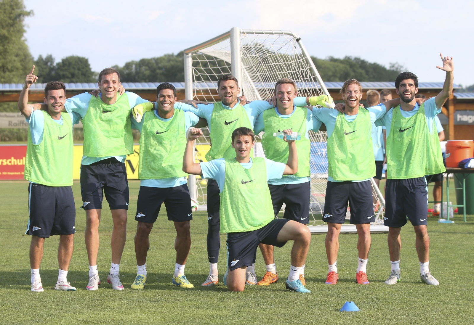 Сборы в Австрии: 2 июля, утренняя тренировка