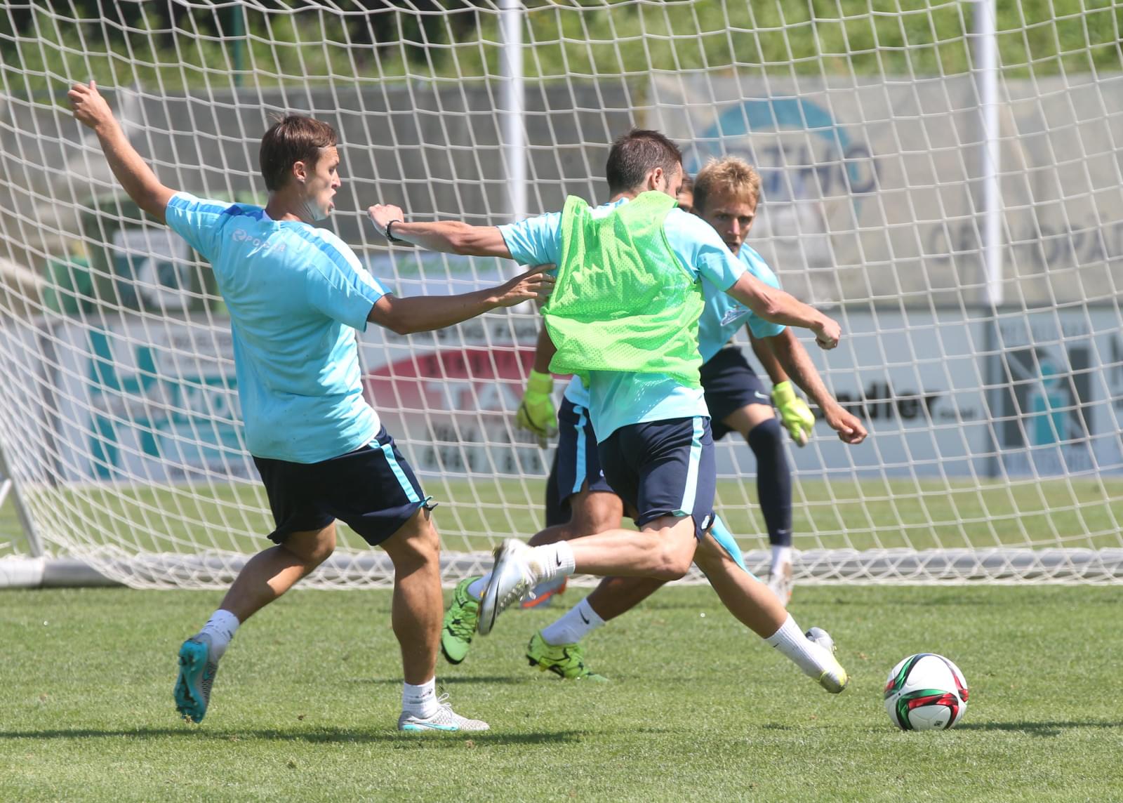 Сборы в Австрии: 10 июля, утренняя тренировка