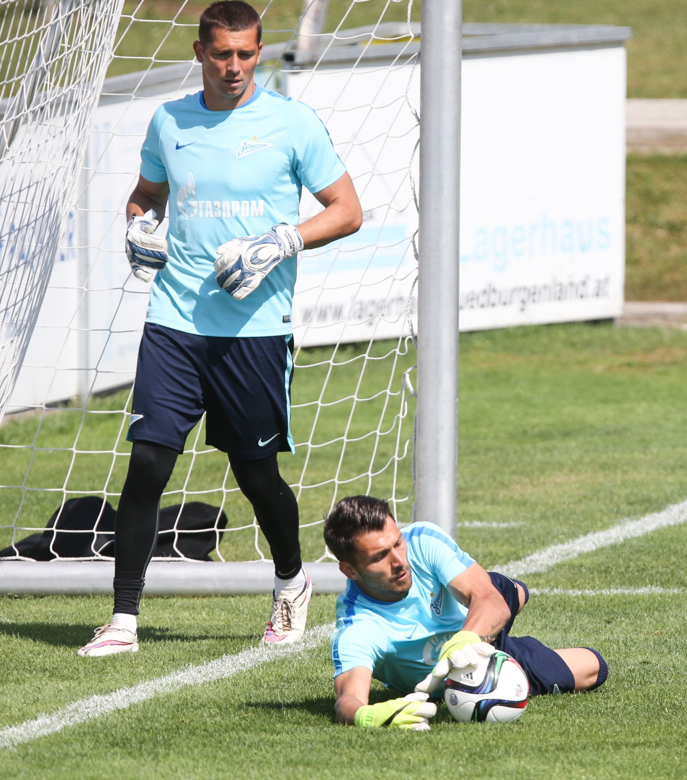 Сборы в Австрии: 10 июля, утренняя тренировка