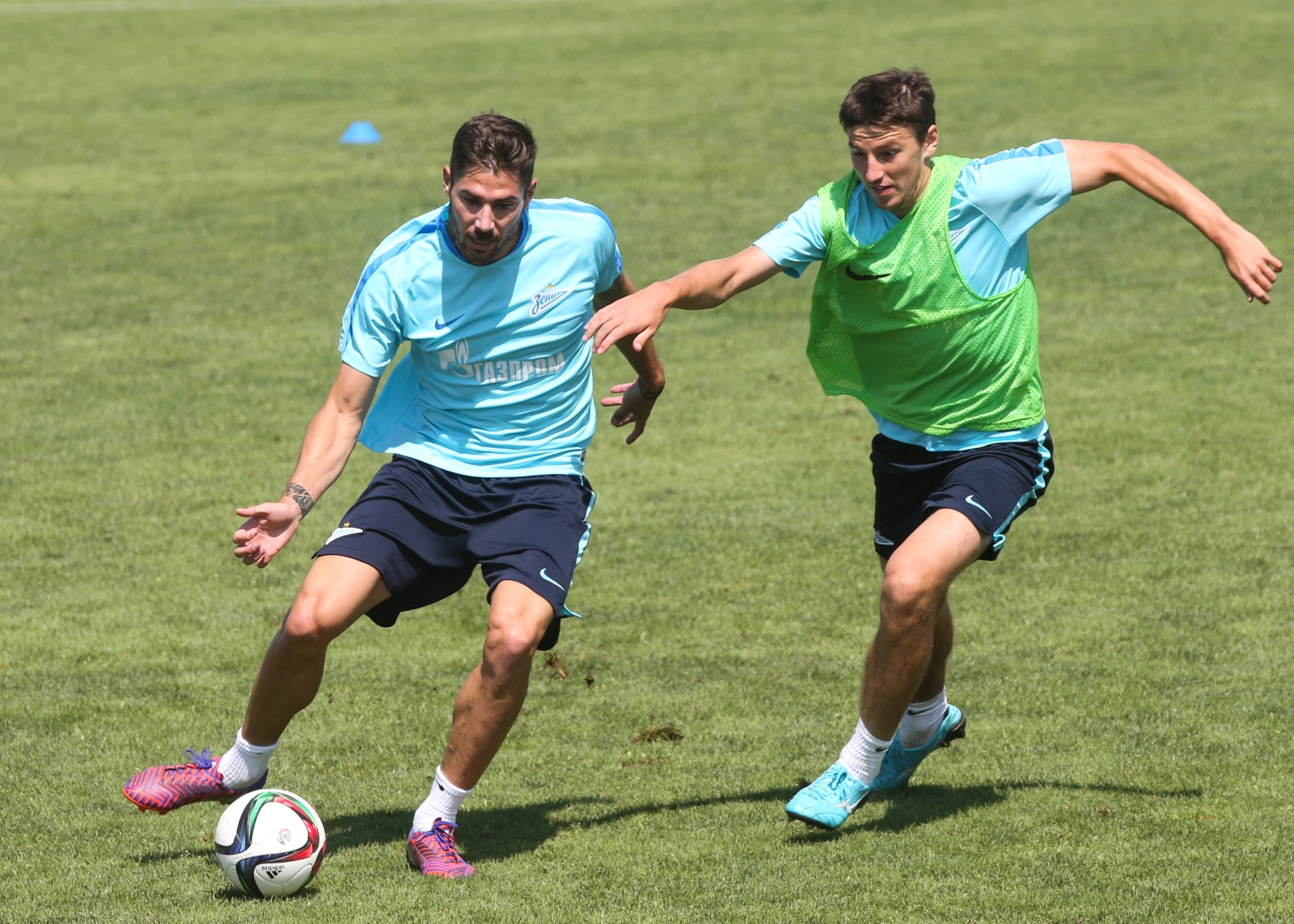 Сборы в Австрии: 10 июля, утренняя тренировка