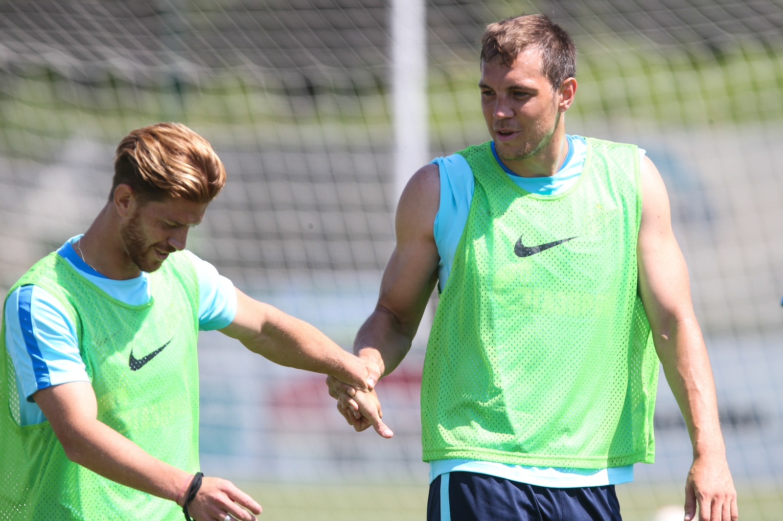 Сборы в Австрии: 10 июля, утренняя тренировка