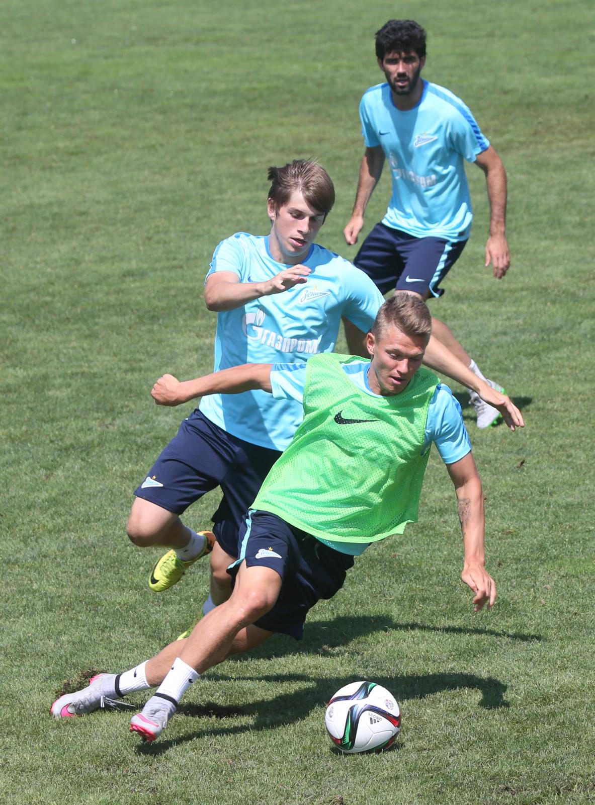 Сборы в Австрии: 10 июля, утренняя тренировка