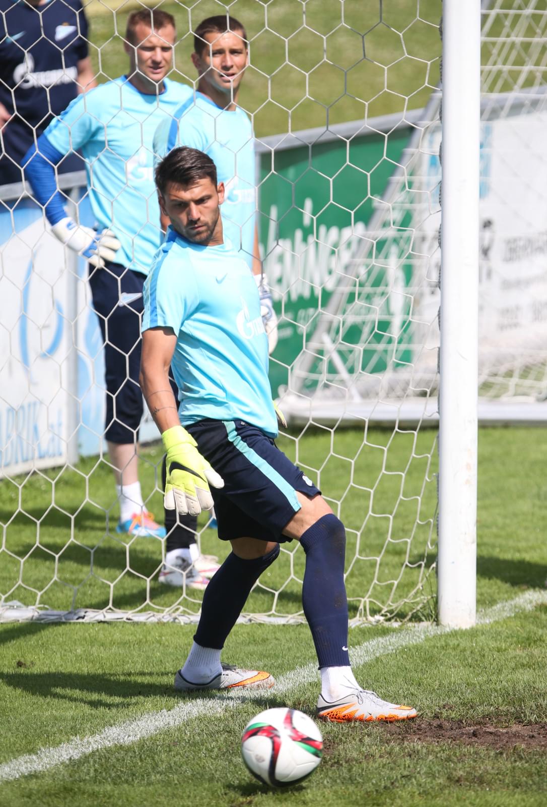 Сборы в Австрии: 10 июля, утренняя тренировка