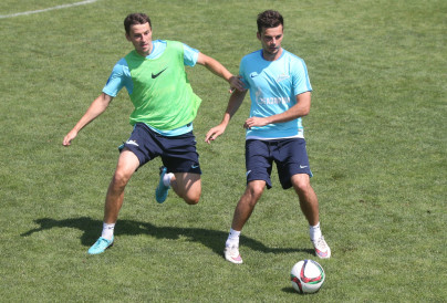 Сборы в Австрии: 10 июля, утренняя тренировка