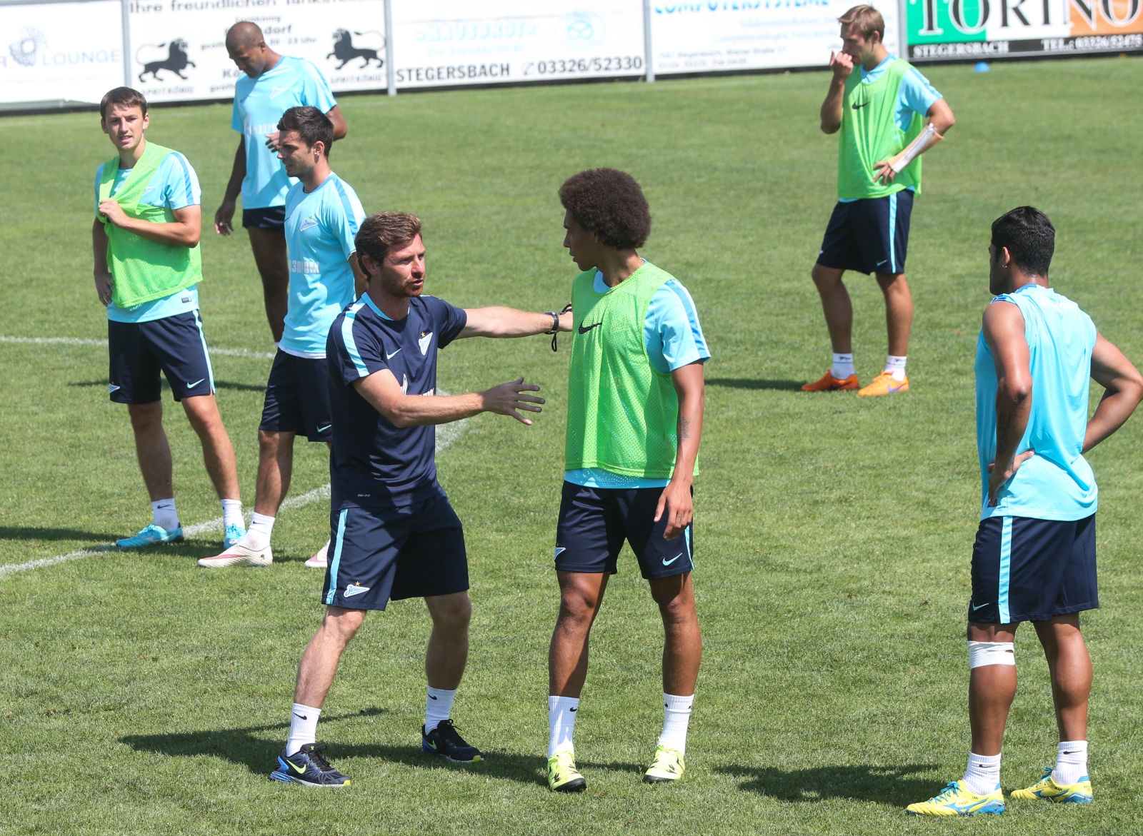 Сборы в Австрии: 10 июля, утренняя тренировка